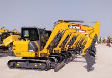 XCMG official 5 ton crawler excavator XE55D Chinese small excavator for sale